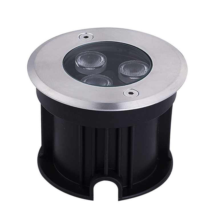 3W Waterproof Garden Underground Ground Buried Lamp Recessed LED Underground Light