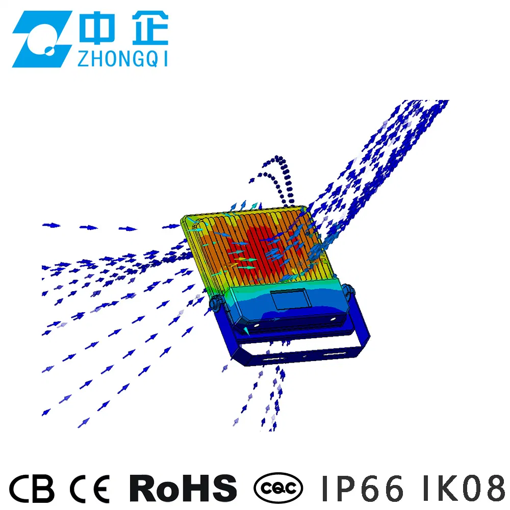 LED Flood Light IP66 120lm/W 5000K Ik08 Zhaga High Lumenanti-Glare Quality Waterproof Dimmable Dali Sensor 5 Years Warranty OEM ODM 400W 450W 480W 600W CE