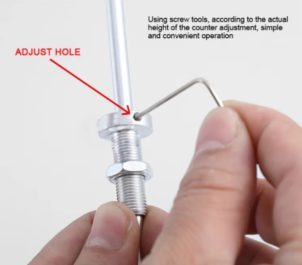 Jewelry Display Cabinet LED Pole Light 3W 12V 24V LED Pole Spotlight