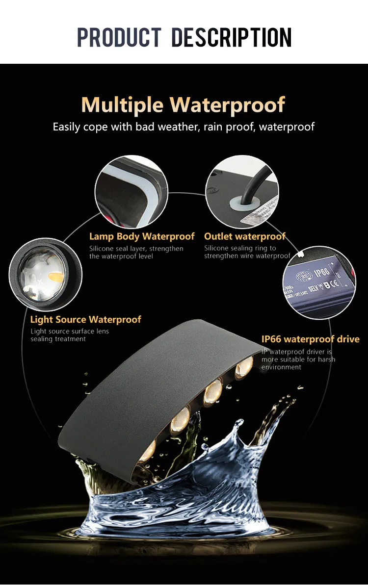 Wall Mounted Exterior Lamp