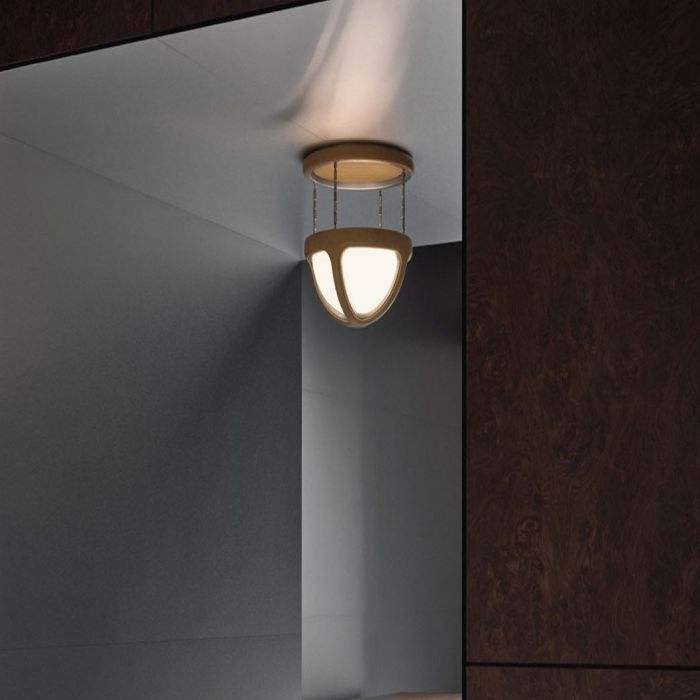 American Modern Hotel Villa Living Room Lampara LED Reprise Decoration Brass Ceiling Retro Glass Ball Leather Chandelier