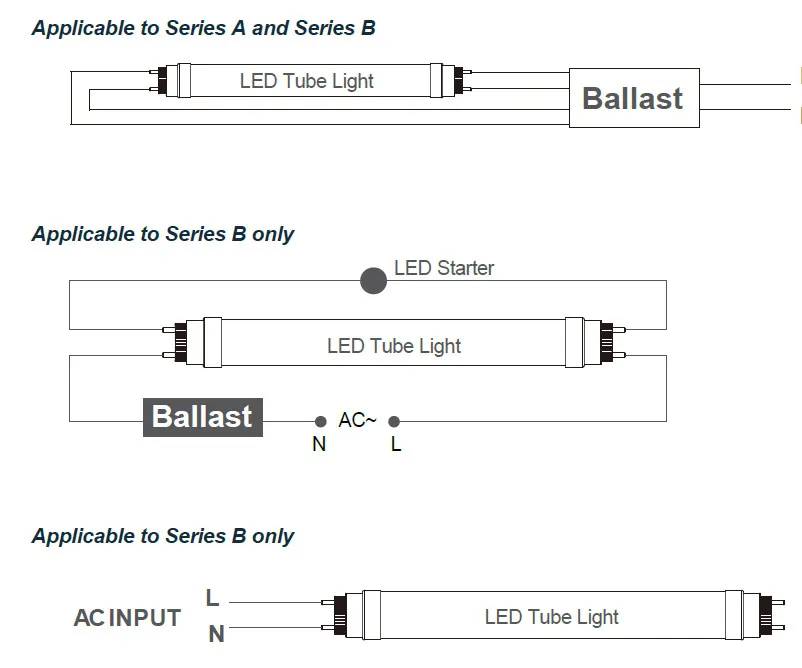 12W LED Tube Specification