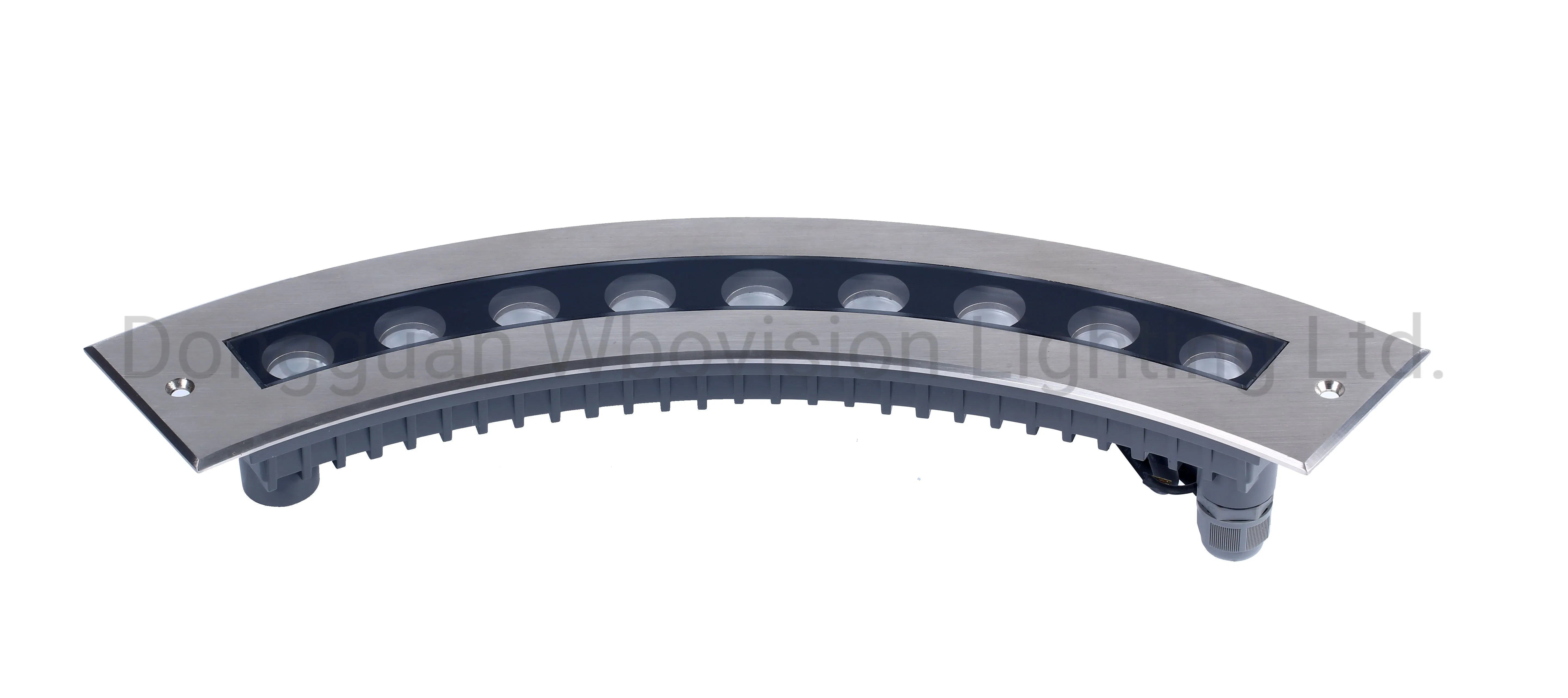 IP67 Circle Stainless Steel Underground LED Tree Uplight 12W