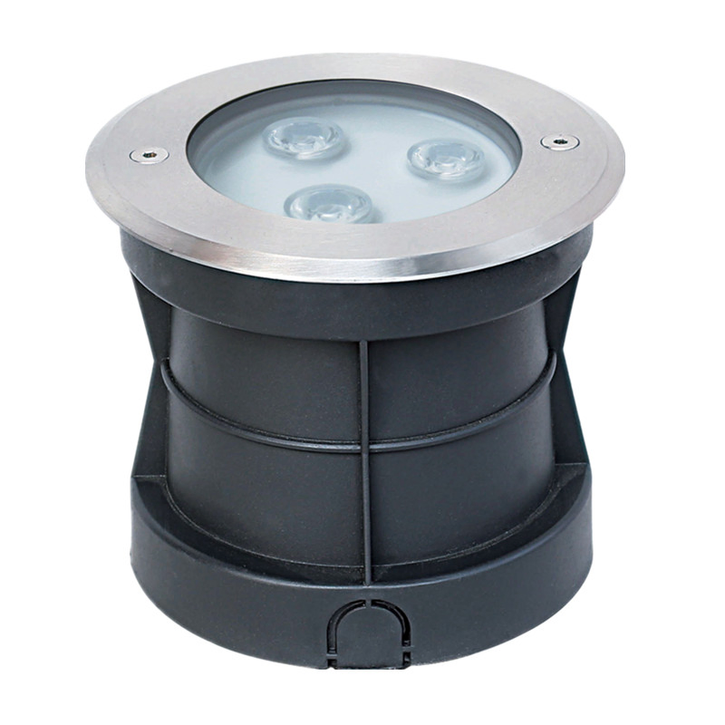 Waterproof IP68 Floor Recessed Deck Inground Spotlight Outdoor Landscape Ground Buried Lamp LED Underground Lights