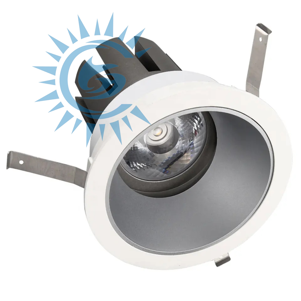 COB Super Energy Saving Dimmable Anti Glare LED Spotlight LED Downlight for Engineering, Home Furnishing, Commerical