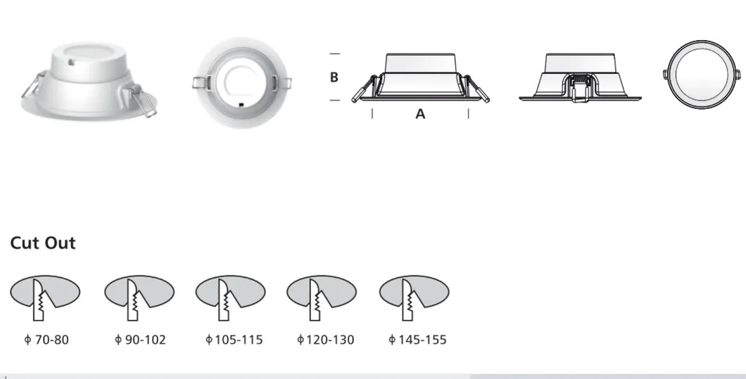 LED Down Light Features