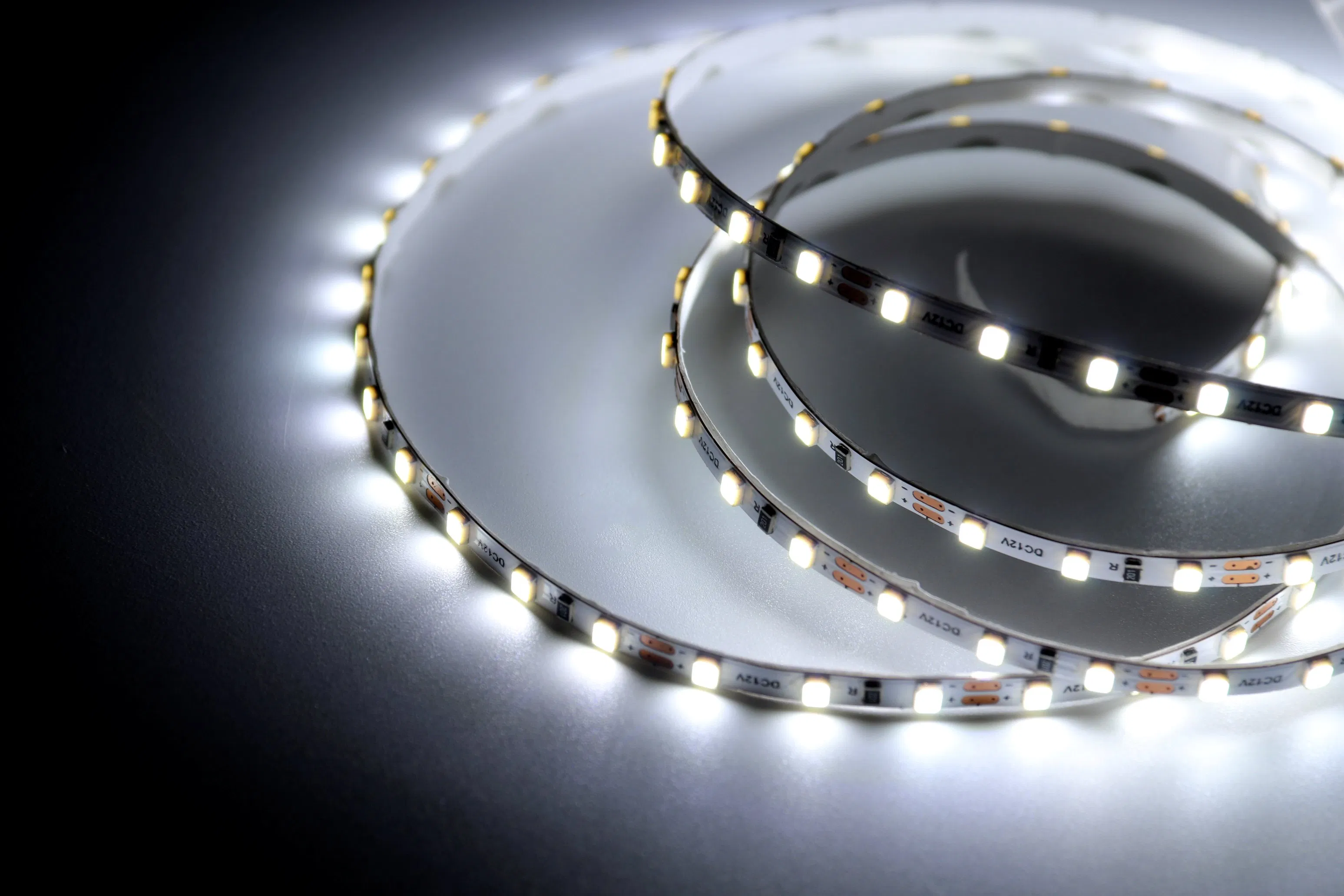 Cuttable Bendable No Solder Solderless Joint Wire Connector Free Soler Bookshelf Under Cabinet LED Strip Lights