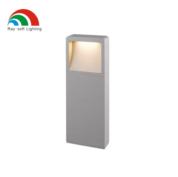 Zhongshan Factory Wholesale 12W LED IP65 Waterproof Aluminum Bollard Lawn Outdoor Pathway Landscape Light