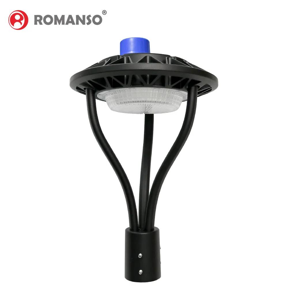 Listed 100-277VAC 60W Top Post LED Garden Light IP65 Waterproof Outdoor Garden Lighting