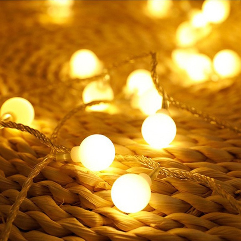 LED Colored Street Vending Camping Atmosphere Christmas Outdoor Light Strings