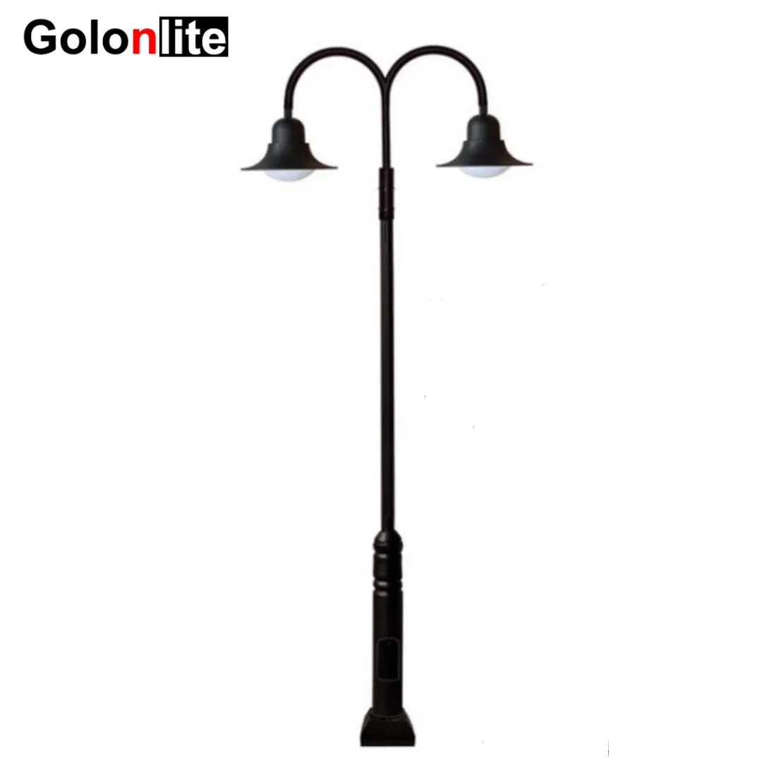 Outdoor Post Top Lantern LED Public Area Street Lighting 60W Classic Garden Light