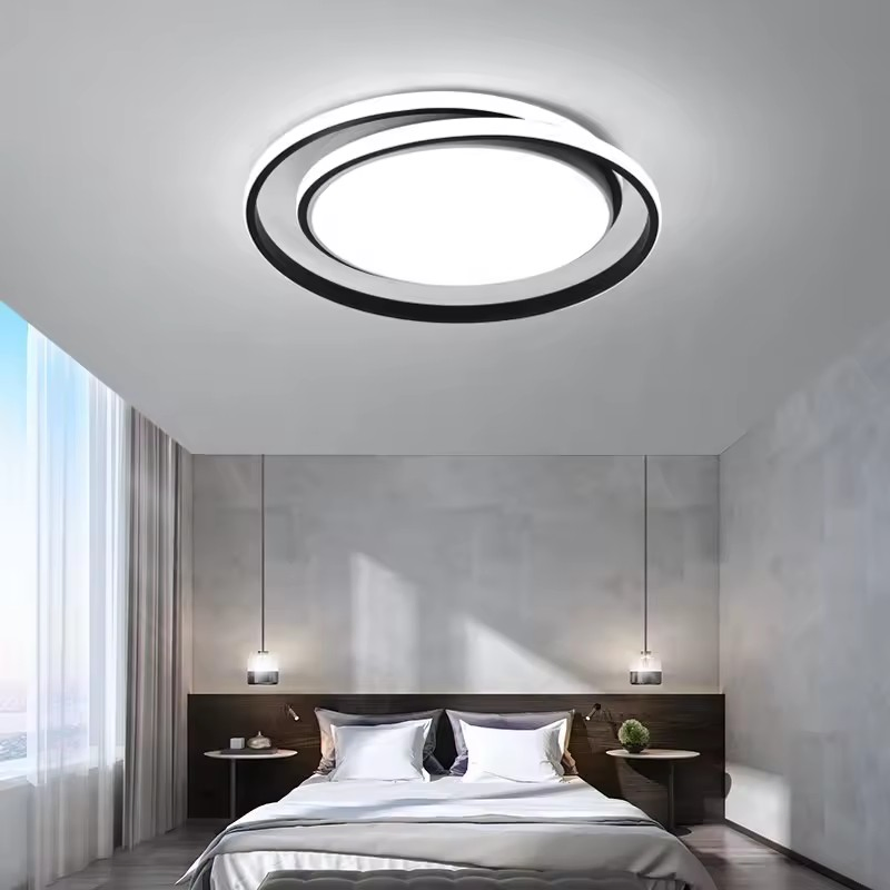 Modern Indoor Round LED Ceiling Light for Home Decor