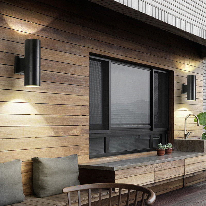 High-Quality Aluminium IP65 LED Outdoor Wall Light Facade Decoration Lighting IP65 Double-End Wall Light