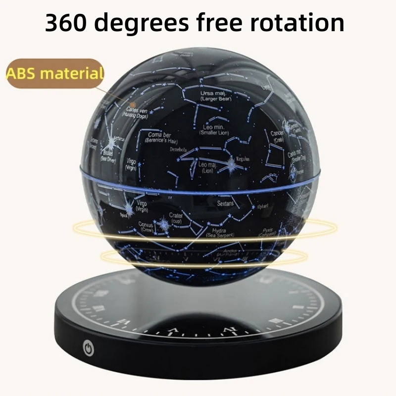Magnetic Levitation Moon Table Lamp Constellation Levitating Floating LED Night Light Bedroom Bedside Atmosphere Lamp