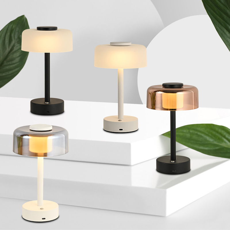 Crystal Ball/Metal LED Table Lamp Ceramic/Metal LED Table Lamp Modern Contemporary Bedside Desk Nightstand Lamp for Bedroom Living Room Office College Bookcase