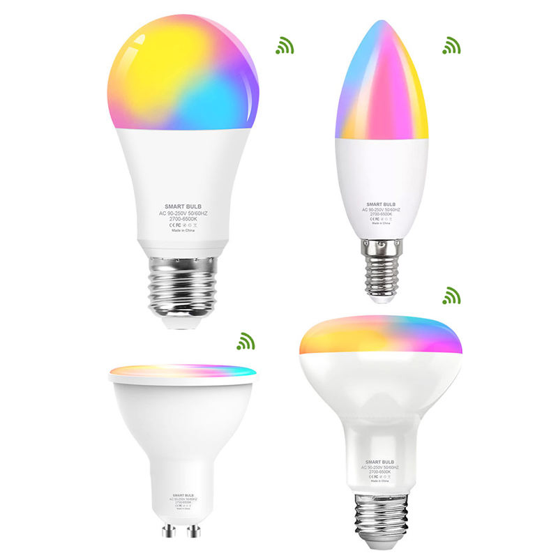 Lamp Tuya Smart WiFi A60 Energy Saving E27 B22 LED Bulb Light