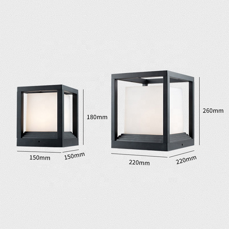 Outdoor Waterproof IP65 LED Garden Bollard Light for Landscape Yard Pathway Garden Lawn Light