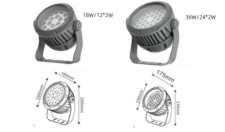 9W/18W/36W/48W/96W Exterior IP65 LED Waterproof Landscape Spot Garden Tree Outdoor Uplight
