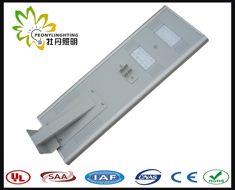 Factory Price! ! 20wip65, Integrated All in One Solar LED Street Light! ! Human Body Infrared Induction! ! Outdoor Garden/Wall/Courtyard/Highway/Lawn Light