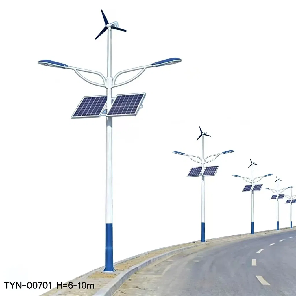 Split Solar LED Street Light Detail 1