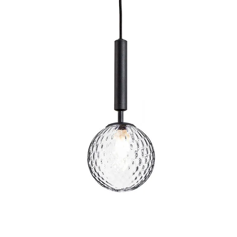Minimalist Spherical Glass Chandelier 2