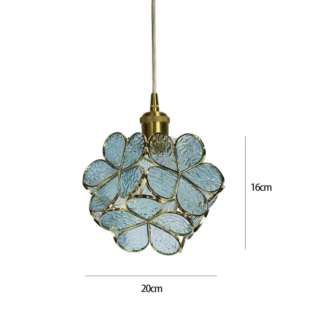 Glass Petal Pendant Light View 6