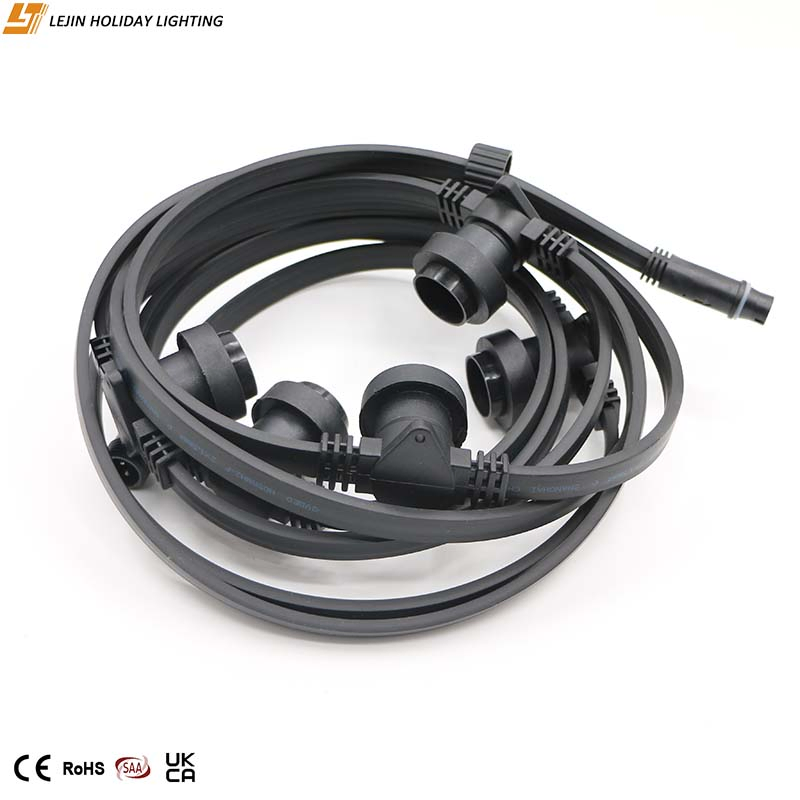 Factory Direct Sale High Quality CE Professional Engineering Grade Outdoor Festival Decorations LED Festoon String Light