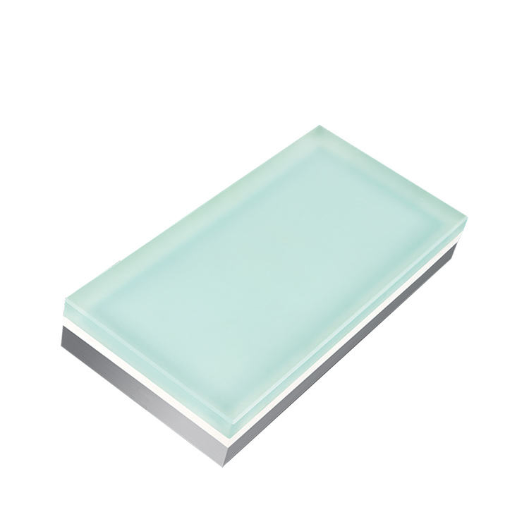 Outdoor Road Pathway Round Square RGBW IP67 1.3W 6W Toughened Glass Ground Recessed Inground LED Paver Brick Light