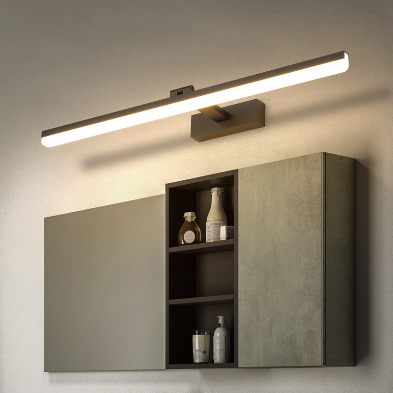 High Quality Bathroom Rectangle LED Mirror Lamp Light Adjustable Angle Wall Mounted Vanity Mirror Light