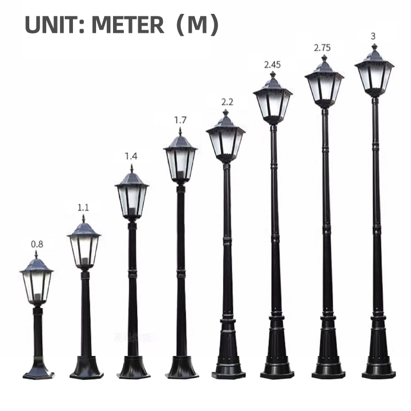 Manufacturer Customized Outdoor LED Aluminum Courtyard Light Suitable for Garden Communities