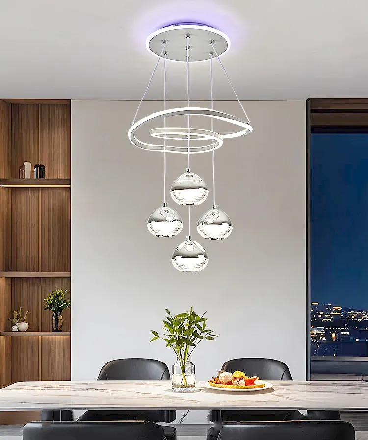 Modern Luxury Dining Room LED Chandelier