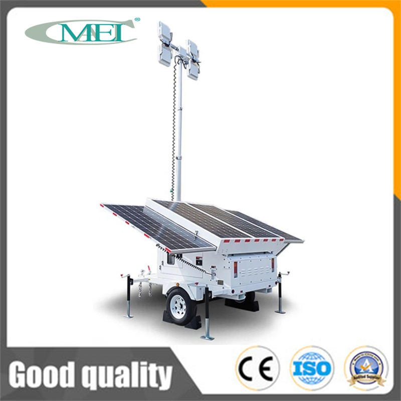 ODM Manufacturer Mobile Flood LED Tower Light Solar