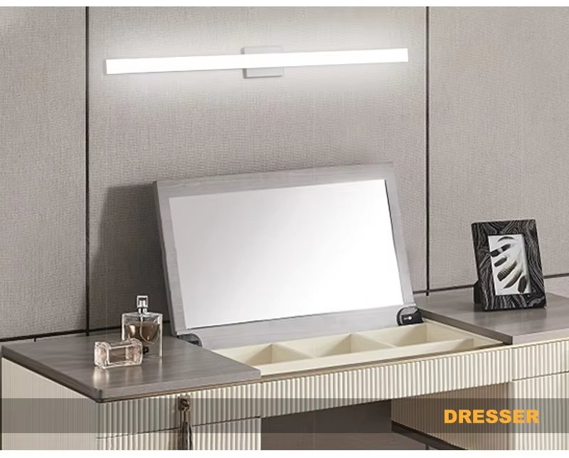 Bathroom Vanity LED Decorative Linear Light Bar Mount Hotel Wall Vanity Mirror Lights