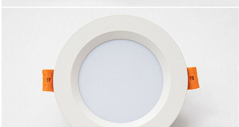 High Quality LED Downlight 7W Die-Cast Aluminum Lamp Body PC Diffuser Diameter 108mm, Outcut: 80mm