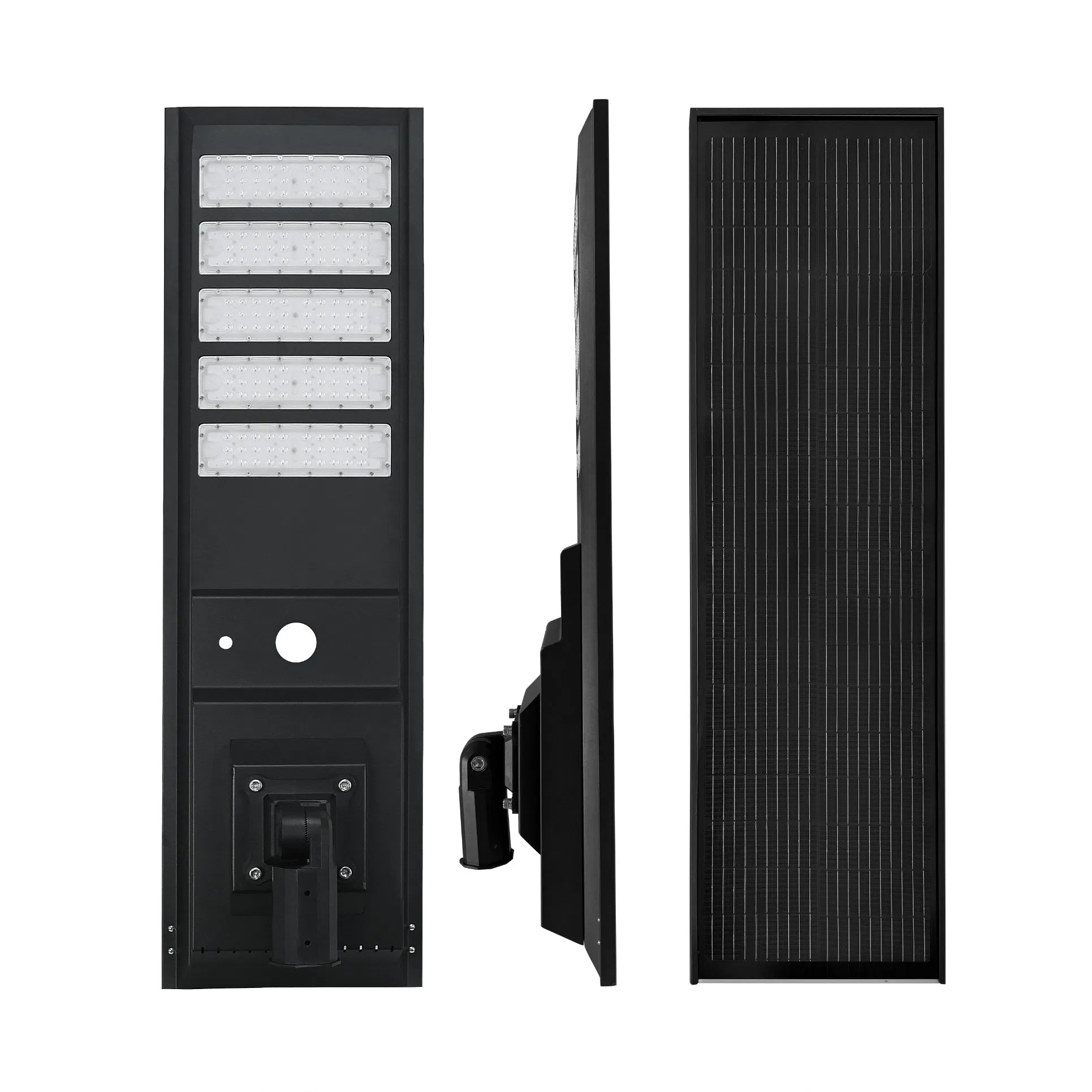 High Lumens High Quality Smart Control Die-Cast Aluminum Integrated All-in-One Solar LED Street Lights