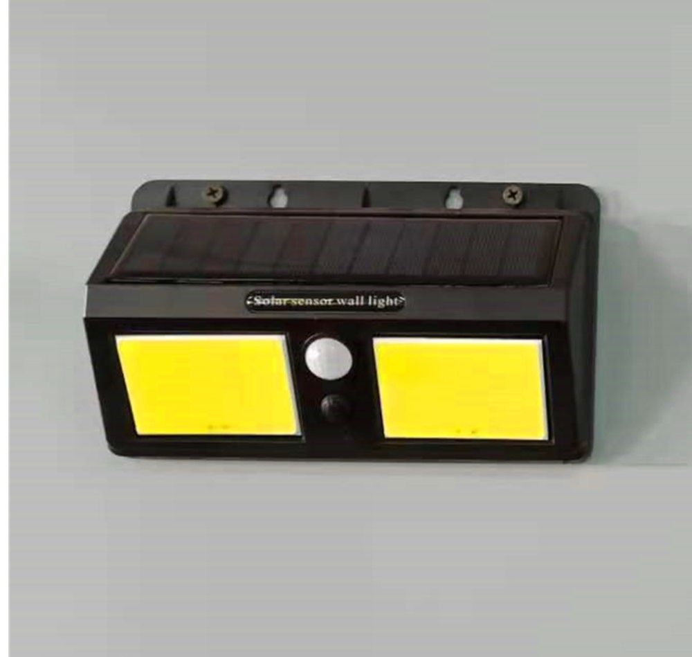 Yaye 2021 Hottest Sell Outdoor Waterproof IP65 Solar LED Garden Wall Light with Control Model: Light Control +Human Sensor + Slightly Bright