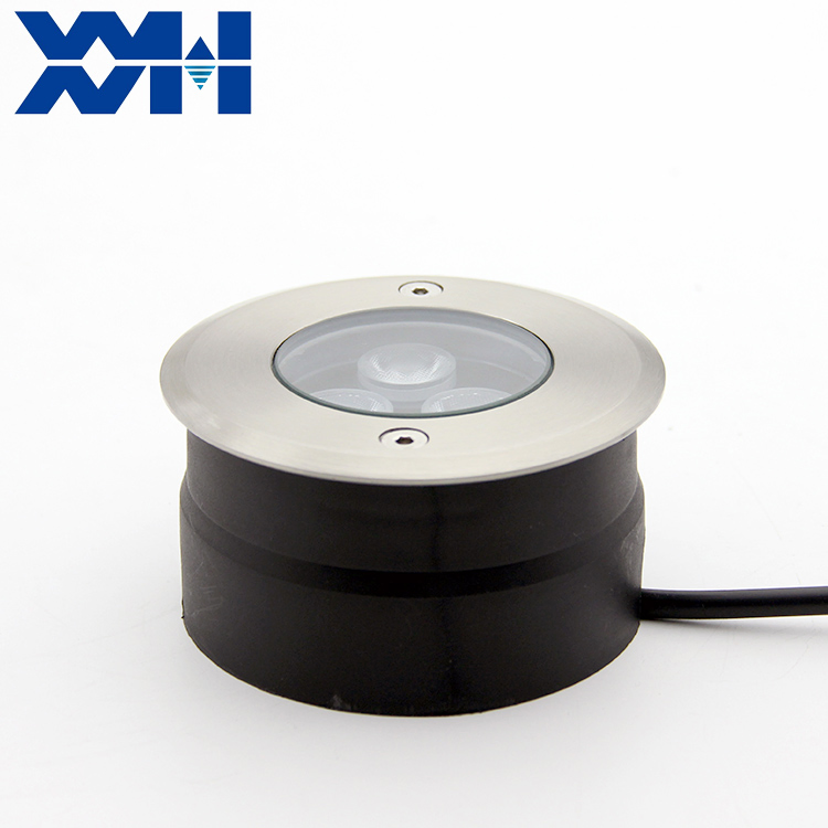 Customized Dimmable Outdoor Mini LED Luminaire Exterior Garden IP67 Waterproof Ground Spot Recessed Buried Floor Light