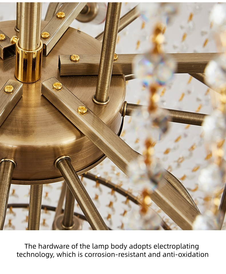 New Product Indoor Decoration Pendant Light Hotel Lobby Staircase Villa Living Room Modern LED Chandelier