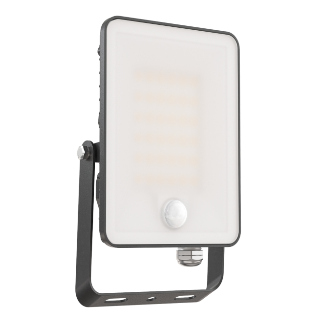 20W 30W 50W IP65 Waterproof Cold White LED Flood Light Smart Outdoor Security Light with Motion Sensor for Garden Yard Gate