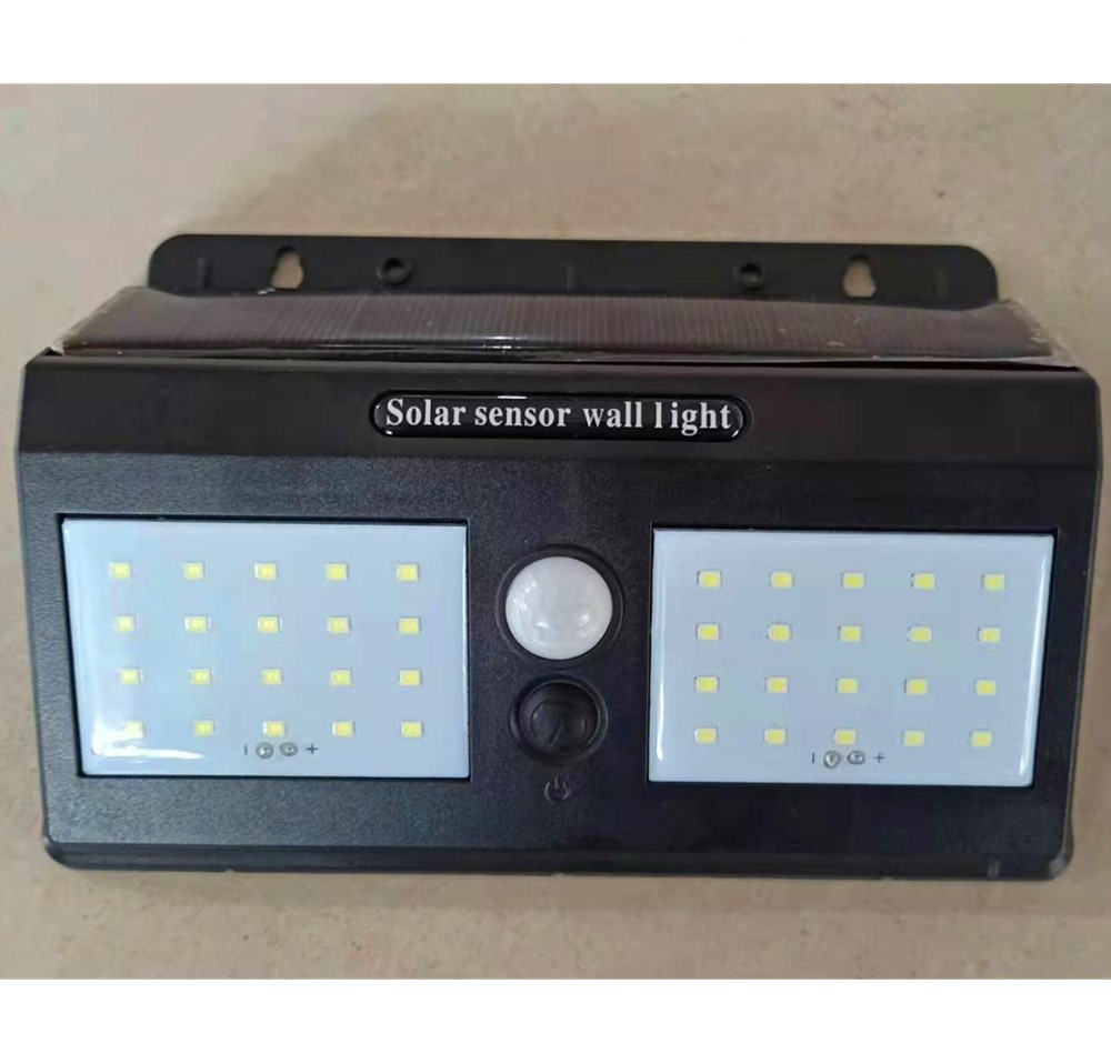 Yaye 2021 Hottest Sell Outdoor Waterproof IP65 Solar LED Garden Wall Light with Control Model: Light Control +Human Sensor + Slightly Bright