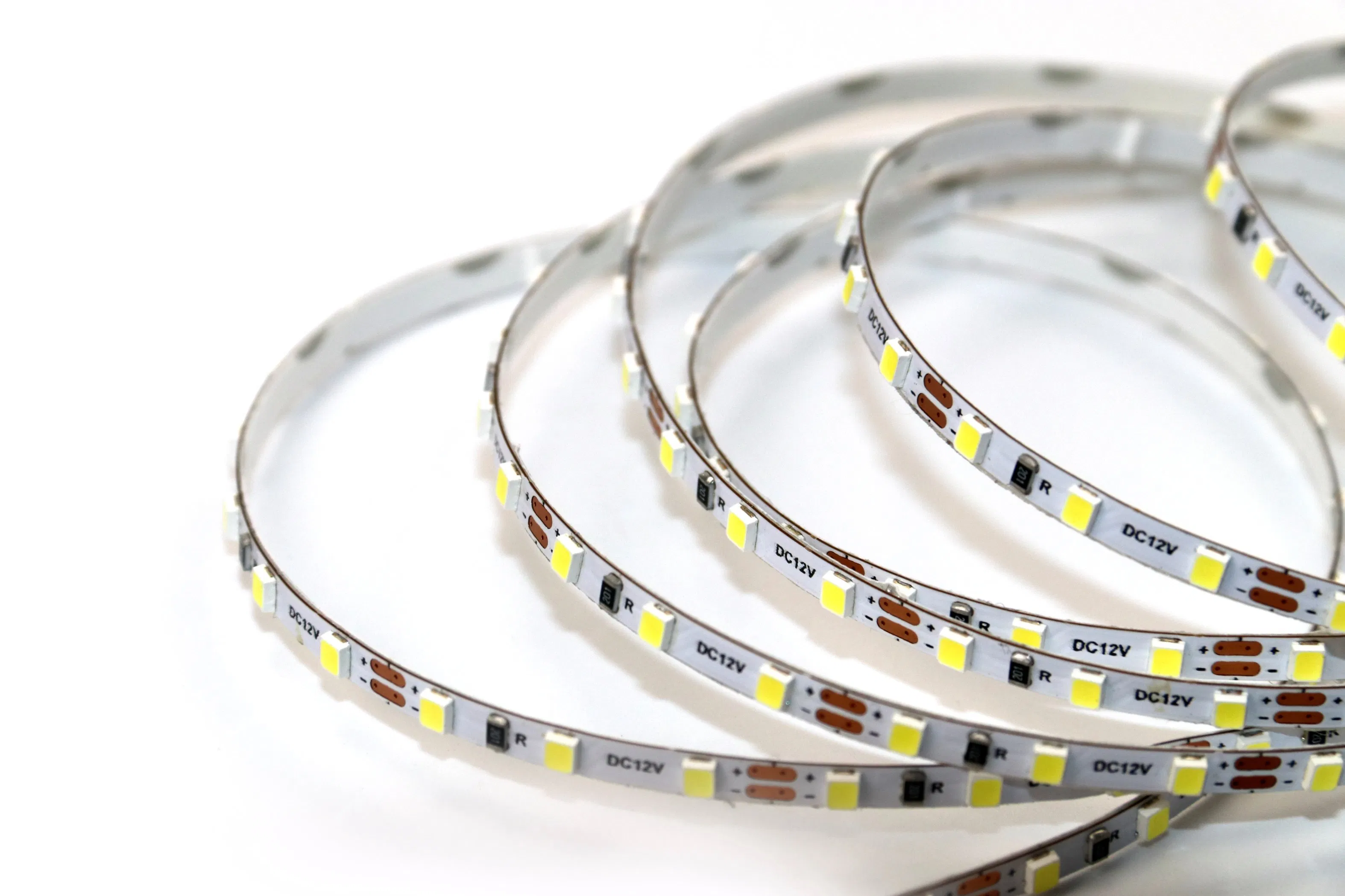 Cuttable Bendable No Solder Solderless Joint Wire Connector Free Soler Bookshelf Under Cabinet LED Strip Lights