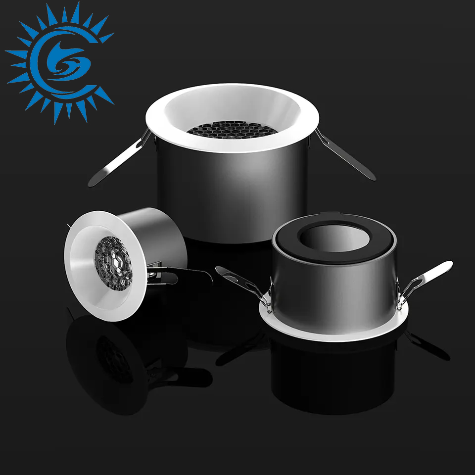 9W 18W COB Anti-Dazzle Ceiling Recessed Home Showroom LED Spotlight Down Light