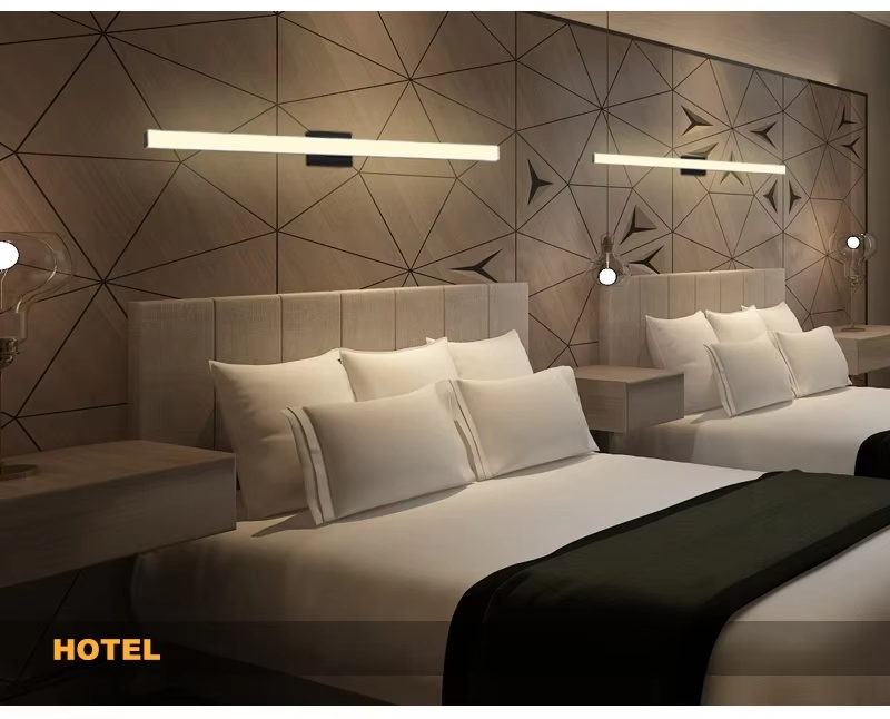 Bathroom Vanity LED Decorative Linear Light Bar Mount Hotel Wall Vanity Mirror Lights