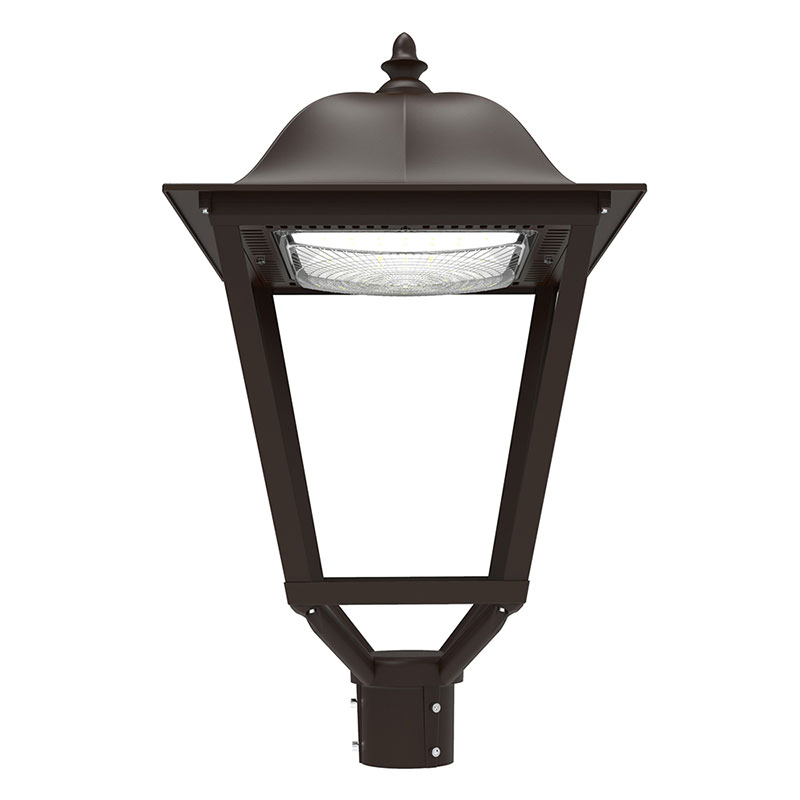 IP67 Adjustable Power and CCT LED Post Top Light for Outdoor Areas
