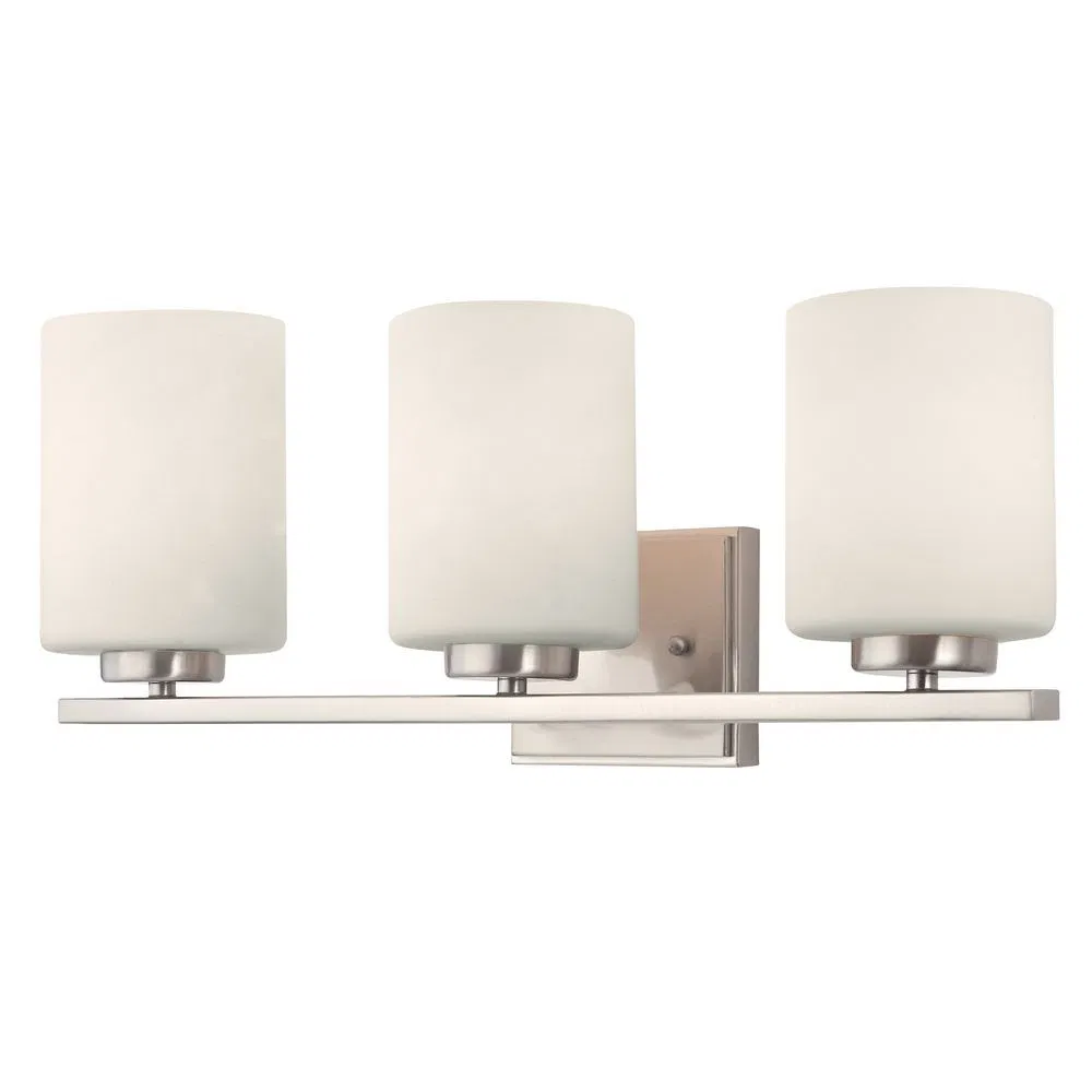 Europe Lights Frosted Lights Round Three Heads Bath Lights Modern Acrylic LED Vanity Bathroom Hotel Lighting Wall Mounted Mirror LED Bath Light Wall Lights