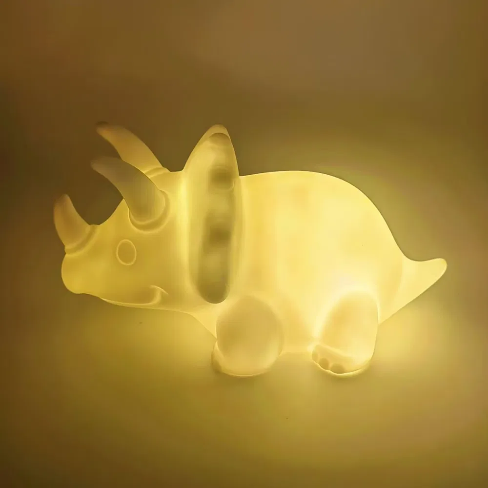 Playful Dinosaur Shape LED Night Light for Kids Room Jurassic Decor