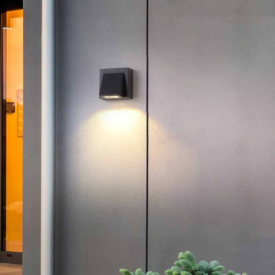 Wl1006 3W 10W LED Wall Light Wall Pack Aluminum Vintage Luxury Nordic French Minimalist Modern Exterior Outdoor Waterproof IP65 LED Wall Lamp