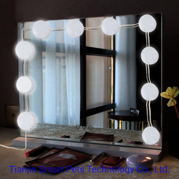Vanity Lights Hollywood Style LED Mirror Light 10 Dimmable Bulbs Makeup Light