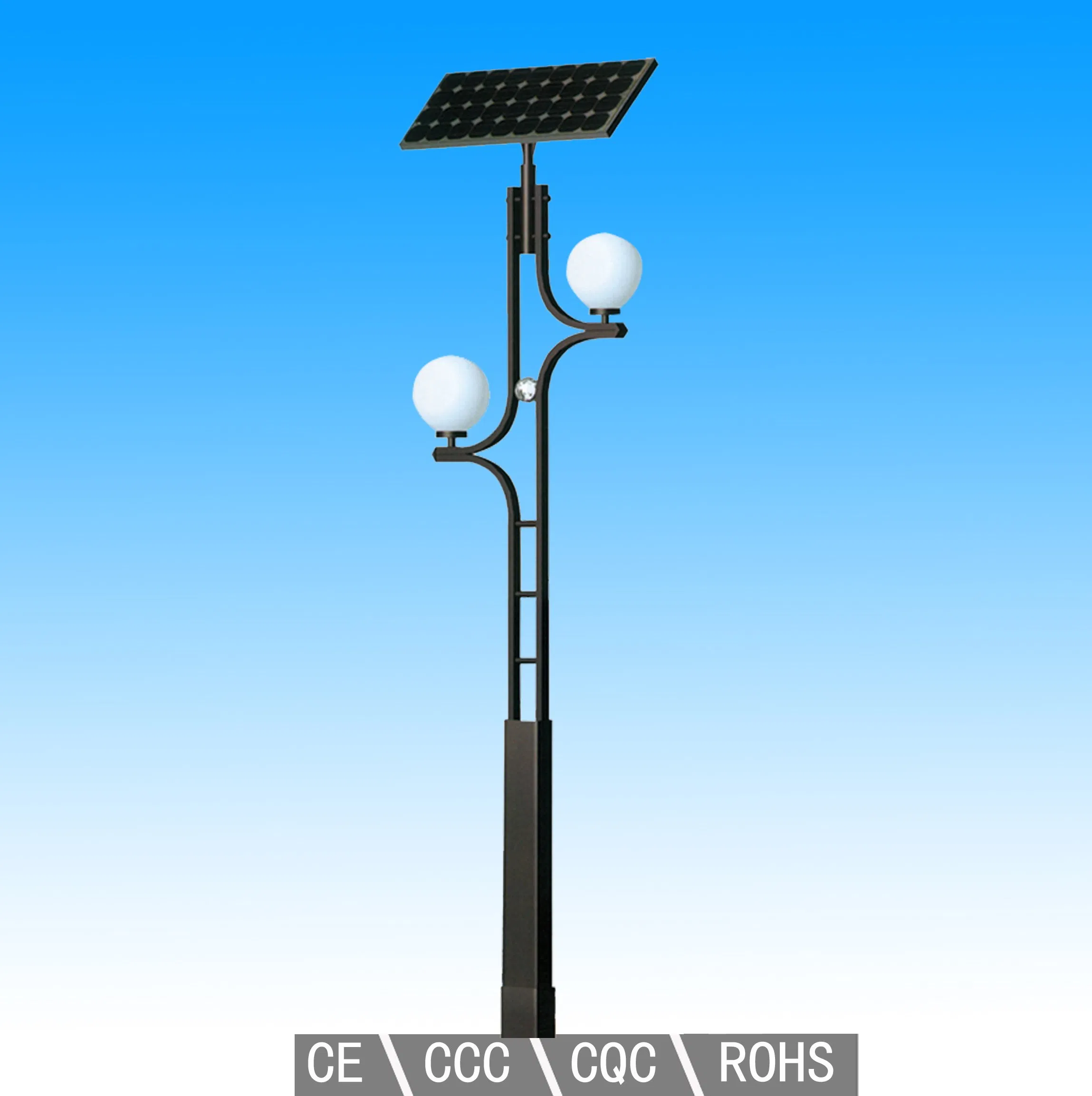 30W 50W 80W 100W Garden Pathway Highway Public Area Lighting LED Street Road Lamp Light with Pole