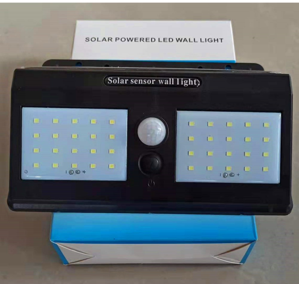 Yaye 2021 Hottest Sell Outdoor Waterproof IP65 Solar LED Garden Wall Light with Control Model: Light Control +Human Sensor + Slightly Bright